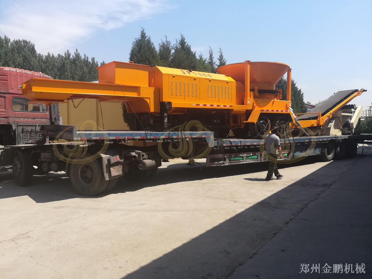 郑州金鹏大型圆木粉碎机配置与生物质大料预粉碎处理方案